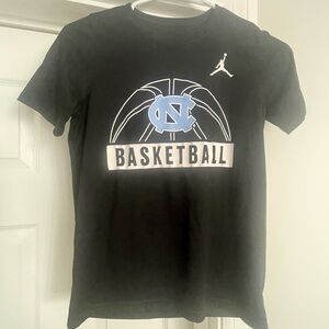 Jordan Brand Black Dri-FIT Tee UNC Basketball